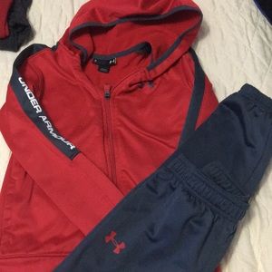 Under Armour kids track suit